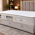 تشک یکنفره رویال فنر ریز بافت های میکرو قطر 30 سانت 200*120