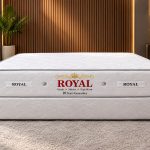 تشک یکنفره رویال طبی فنری قطر 30 سانت -فنر میکرو*180*80